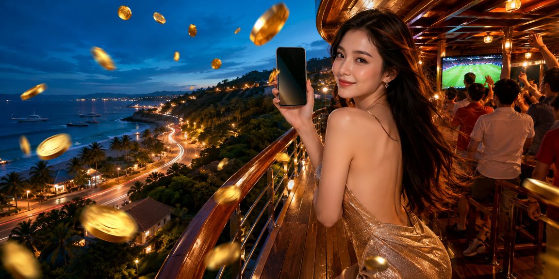 Người dùng mở 152 bằng điện thoại trong quán cà phê tại Mũi Né để xem danh mục casino